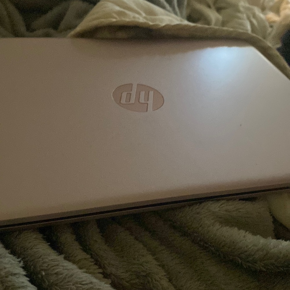 Pink hp laptop